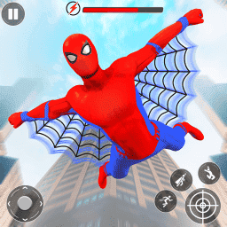 Flying Superhero Robot Superhero Rescue Mission