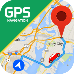 GPS Navigation: Road Map Route