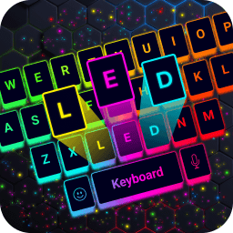 LED Keyboard: Emoji, Fonts