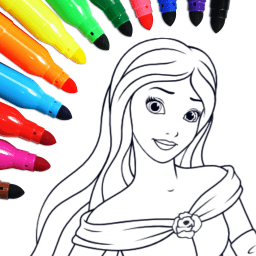 Princess Coloring Game