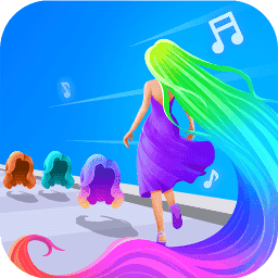 Dancing Hair - Music Race 3D